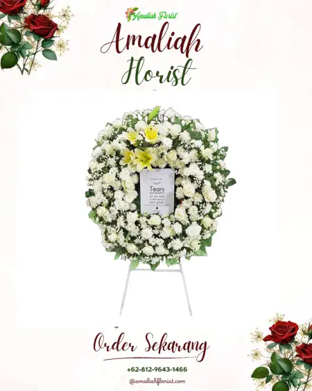Krans Bunga Duka Rumah Duka Rs Fatmawati